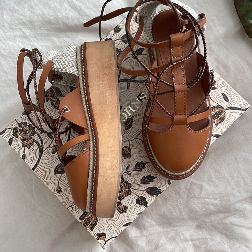 Ulla Johnson Salinas Flatform Espadrille - Euro 36 - LIKE NEW